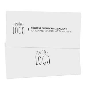 Karty Podarunkowe - projekt spersonalizowany z Twoim logo